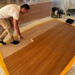 Refitting del pavimento teak