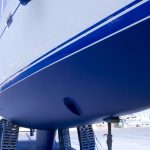 Verniciatura scafo yacht